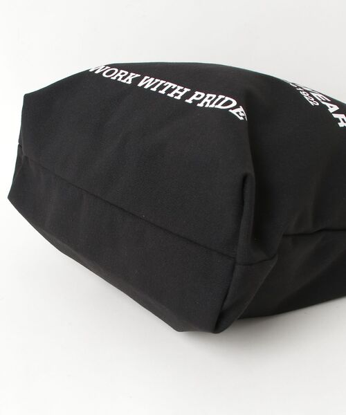 Dickies（ディッキーズ）の「【DICKIES/ディッキーズ】LOGO PRINT ROPE TOTE BAG / ロゴプリントロープトートバッグ（トートバッグ・メンズ・オフホワイト/アイボリー/ブラック/ブラック系・FREE）」の20枚目の写真