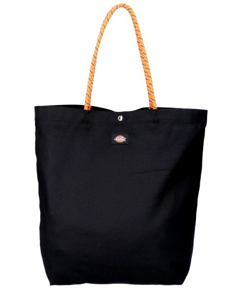 Dickies（ディッキーズ）の「【DICKIES/ディッキーズ】LOGO PRINT ROPE TOTE BAG / ロゴプリントロープトートバッグ（トートバッグ・メンズ・オフホワイト/アイボリー/ブラック/ブラック系・FREE）」の18枚目の写真