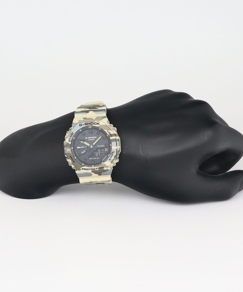 G-SHOCK(ジーショック)の「オリジナルカモフラージュシリーズ / GA-2100CM-5AJF(アナログ腕時計・メンズ・グレー系カモフラージュ・FREE)」の18枚目の写真