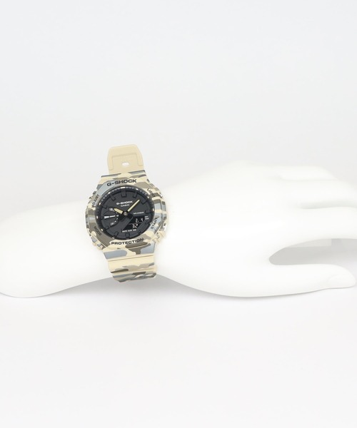 G-SHOCK(ジーショック)の「オリジナルカモフラージュシリーズ / GA-2100CM-5AJF(アナログ腕時計・メンズ・グレー系カモフラージュ・FREE)」の19枚目の写真