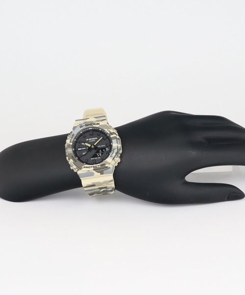 G-SHOCK(ジーショック)の「オリジナルカモフラージュシリーズ / GA-2100CM-5AJF(アナログ腕時計・メンズ・グレー系カモフラージュ・FREE)」の20枚目の写真