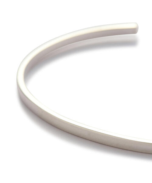 20/80(テゥエンティーエイティー)の「【20/80】トゥエンティーエイティー/STERLING SILVER BANGLE 2.5mm(バングル/リストバンド・メンズ・シルバー・1/2)」の4枚目の写真