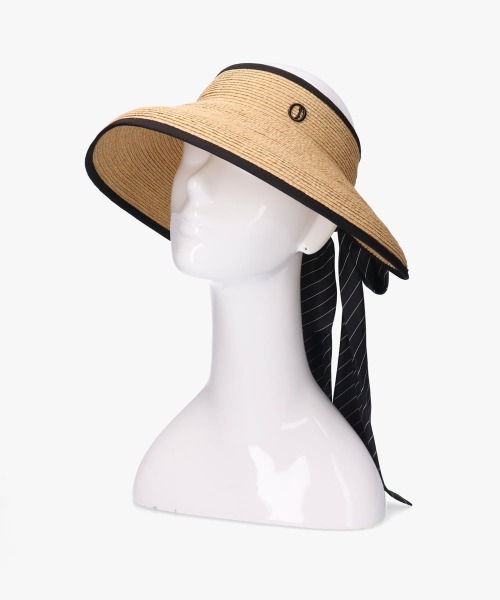 Chapeau d' O Raffia Casablanca Visor ST / シャポードオー（サン