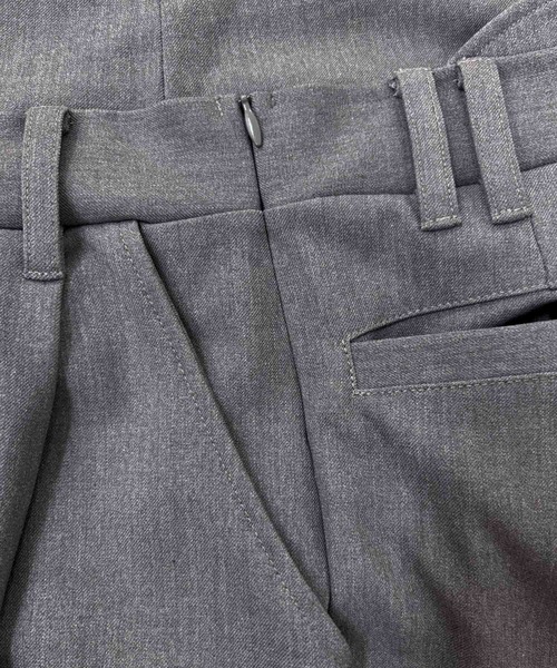 VIAVANDA(ヴィアヴァンダ)の「STRING WIDE TROUSERS(スラックス・レディース・ブラック/グレー・SMALL/MEDIUM)」の12枚目の写真