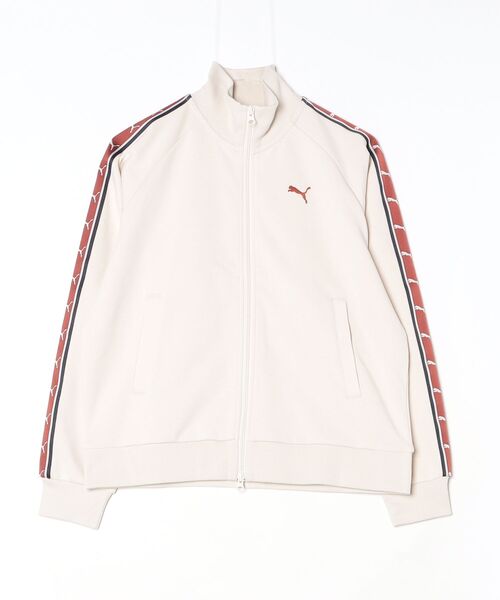 PUMA(プーマ)の「プーマ PUMA ESS ELEVATED テープ トラック JKT(ブルゾン・レディース・ブラウン/ブラック/オフホワイト・S/M/L)」の13枚目の写真