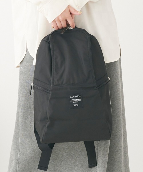 marimekko（マリメッコ）の「【ZOZO限定　ノベルティ付】Roadie / METRO　backpack（バックパック/リュック・レディース・ブラック・FREE）」の9枚目の写真