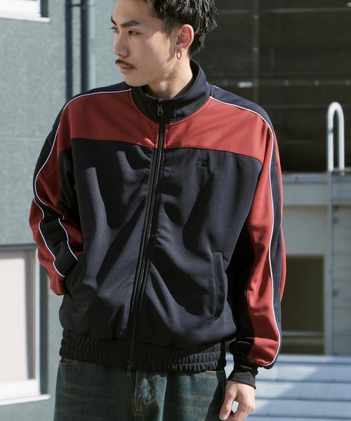 【最終値下げ】新品タグ付SRL Embroidery zipトラックジャケット Russell Athletic/ラッセルアスレティック Double Jersey Track Jacket