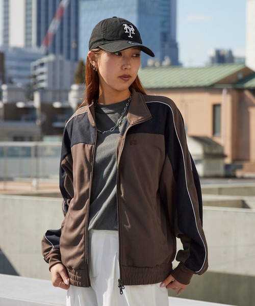 Russell Athletic(ラッセルアスレティック)の「Russell Athletic/ラッセルアスレティック Double Jersey Track Jacket ロゴデザイン ダブルジップ ジャージ トラックジャケット 秋 秋服 2026年秋冬(ジャージ・メンズ・ブラック/ブラウン・M/L/XL)」の16枚目の写真