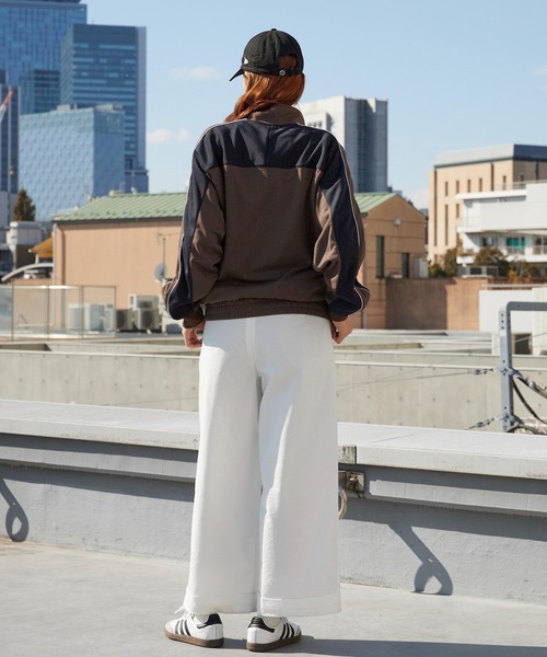Russell Athletic(ラッセルアスレティック)の「Russell Athletic/ラッセルアスレティック Double Jersey Track Jacket ロゴデザイン ダブルジップ ジャージ トラックジャケット 秋 秋服 2026年秋冬(ジャージ・メンズ・ブラック/ブラウン・M/L/XL)」の20枚目の写真
