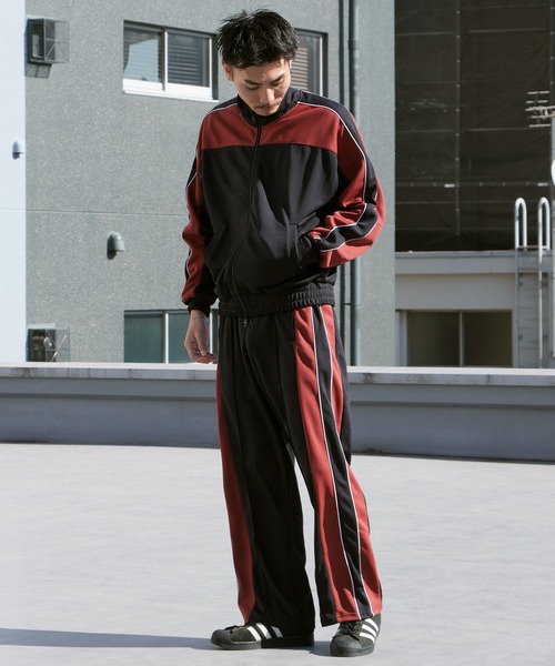 Russell Athletic(ラッセルアスレティック)の「Russell Athletic/ラッセルアスレティック Double Jersey Track Jacket ロゴデザイン ダブルジップ ジャージ トラックジャケット 秋 秋服 2026年秋冬(ジャージ・メンズ・ブラック/ブラウン・M/L/XL)」の8枚目の写真
