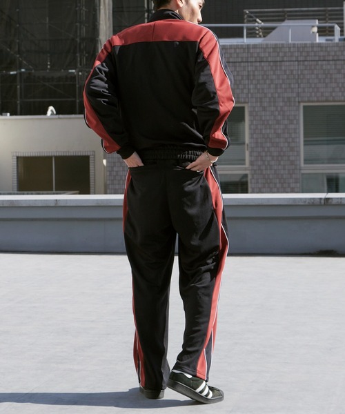 Russell Athletic(ラッセルアスレティック)の「Russell Athletic/ラッセルアスレティック Double Jersey Track Jacket ロゴデザイン ダブルジップ ジャージ トラックジャケット 秋 秋服 2026年秋冬(ジャージ・メンズ・ブラック/ブラウン・M/L/XL)」の11枚目の写真