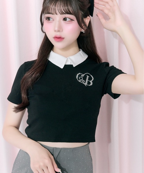 OLIVE des OLIVE（オリーブデオリーブ）の「【Belle Charme】Classical Short Pants（その他パンツ・レディース・チャコールグレー/ブラック/アイボリー・FREE）」の10枚目の写真