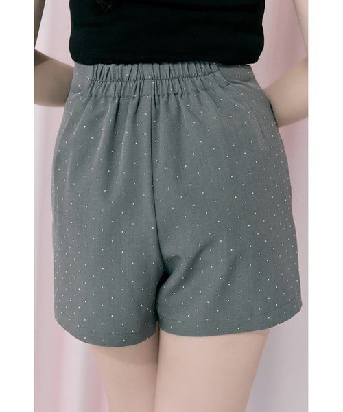 OLIVE des OLIVE（オリーブデオリーブ）の「【Belle Charme】Classical Short Pants（その他パンツ・レディース・チャコールグレー/ブラック/アイボリー・FREE）」の16枚目の写真