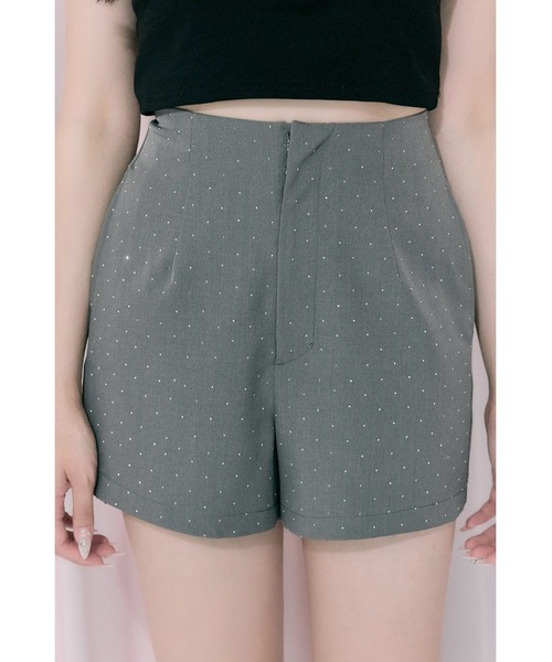 OLIVE des OLIVE（オリーブデオリーブ）の「【Belle Charme】Classical Short Pants（その他パンツ・レディース・チャコールグレー/ブラック/アイボリー・FREE）」の17枚目の写真