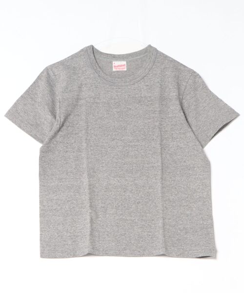 Healthknit(ヘルスニット)の「【Healthknit】26SS TOMPKINS Jersey Crewneck S/S 214(Tシャツ/カットソー・レディース・ヘザーグレー/ホワイト/ブラック/ネイビー・FREE)」の3枚目の写真
