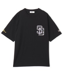atmos x MLB Patch Logo T-shirt 【SAKURA】 / アトモス MLB パッチ ロゴ T-シャツ サクラ 【SP】