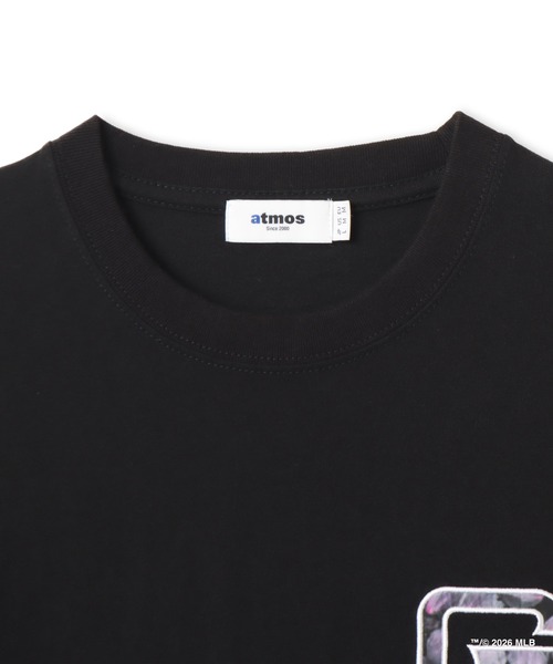 MLB（メジャーリーグベースボール）の「atmos x MLB Patch Logo T-shirt 【SAKURA】 / アトモス MLB パッチ ロゴ T-シャツ サクラ 【SP】（Tシャツ/カットソー・メンズ・ブルー/ネイビー/ブラック・XL/L/M）」の11枚目の写真