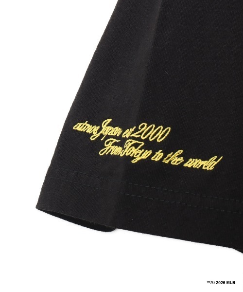 MLB（メジャーリーグベースボール）の「atmos x MLB Patch Logo T-shirt 【SAKURA】 / アトモス MLB パッチ ロゴ T-シャツ サクラ 【SP】（Tシャツ/カットソー・メンズ・ブルー/ネイビー/ブラック・XL/L/M）」の13枚目の写真