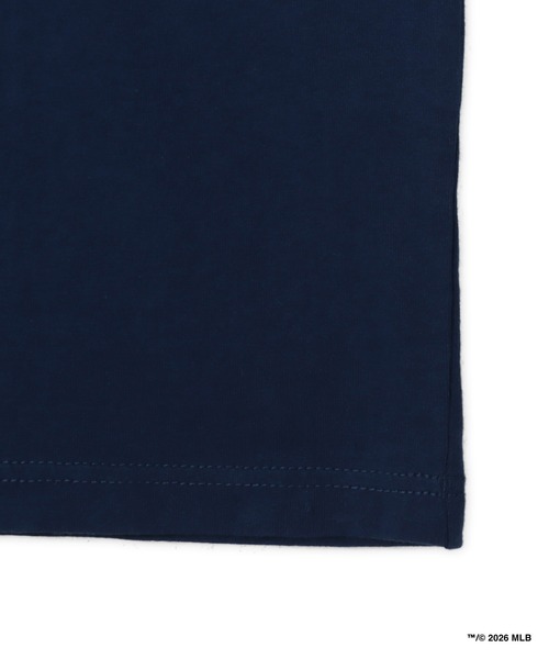 MLB（メジャーリーグベースボール）の「atmos x MLB Patch Logo T-shirt 【SAKURA】 / アトモス MLB パッチ ロゴ T-シャツ サクラ 【SP】（Tシャツ/カットソー・メンズ・ブルー/ネイビー/ブラック・XL/L/M）」の8枚目の写真