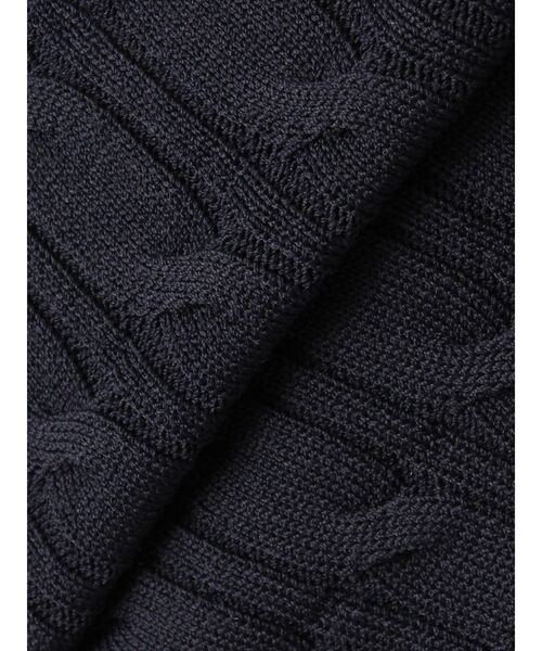 LAGUNAMOON(ラグナムーン)の「デタッチャブルペプラムニットカーディガン(ニット/セーター・レディース・グレー/アイボリー/ネイビー・FREE)」の13枚目の写真