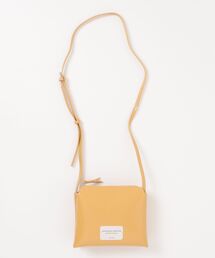 ［ALTROSE/アルトローズ］合皮レザー ワッペンロゴ 2層構造 ミニショルダーバッグ