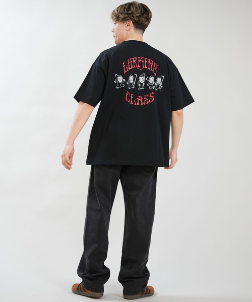 LURKING CLASS(ラーキングクラス)の「【ムラサキスポーツ限定】LURKING CLASS/ラーキングクラス 半袖 Tシャツ バックプリント ST26STM03(Tシャツ/カットソー・メンズ・ブラック/ホワイト・XL/L/M)」の9枚目の写真