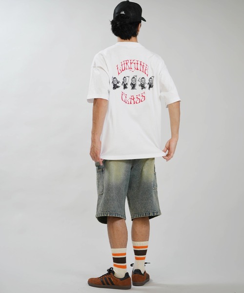 LURKING CLASS(ラーキングクラス)の「【ムラサキスポーツ限定】LURKING CLASS/ラーキングクラス 半袖 Tシャツ バックプリント ST26STM03(Tシャツ/カットソー・メンズ・ブラック/ホワイト・XL/L/M)」の5枚目の写真