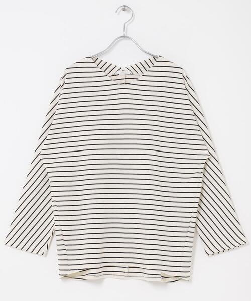 ITEMS URBANRESEARCH(アイテムズ アーバンリサーチ)の「カットミラノプルオーバー(Tシャツ/カットソー・レディース・ホワイト系その他/ベージュ/ブラック・FREE)」の11枚目の写真