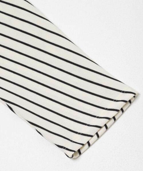 ITEMS URBANRESEARCH(アイテムズ アーバンリサーチ)の「カットミラノプルオーバー(Tシャツ/カットソー・レディース・ホワイト系その他/ベージュ/ブラック・FREE)」の12枚目の写真