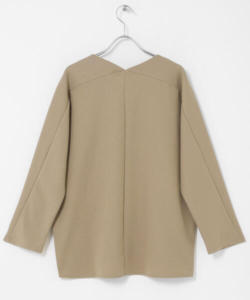 ITEMS URBANRESEARCH(アイテムズ アーバンリサーチ)の「カットミラノプルオーバー(Tシャツ/カットソー・レディース・ホワイト系その他/ベージュ/ブラック・FREE)」の18枚目の写真