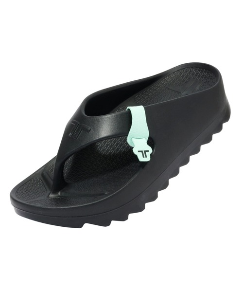 TELIC（テリック）の「TELIC/テリック/W-FLIP SHARK（サンダル・レディース・ブラック・XL/L/M/S/XS/F）」の3枚目の写真