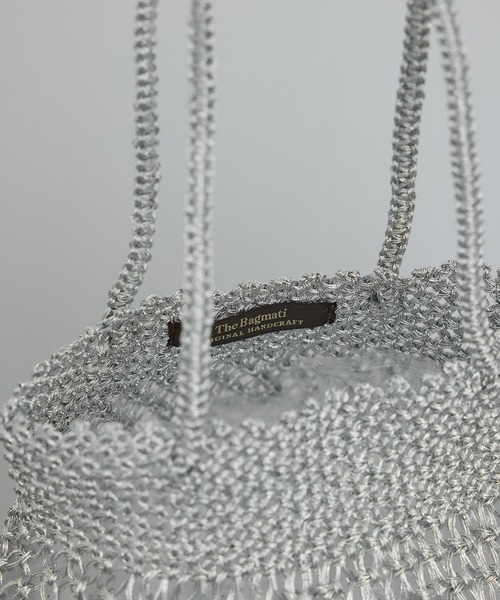 The Bagmati（ザバグマティ）の「【The Bagmati（バグマティ）】メッシュショルダー（ショルダーバッグ・レディース・シルバー・FREE）」の9枚目の写真
