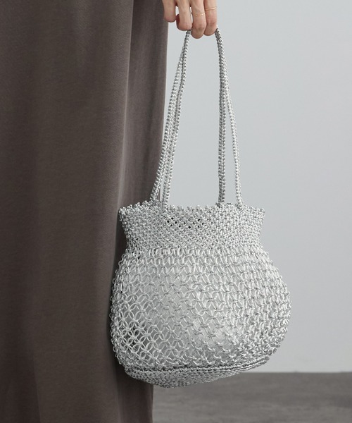 The Bagmati（ザバグマティ）の「【The Bagmati（バグマティ）】メッシュショルダー（ショルダーバッグ・レディース・シルバー・FREE）」の14枚目の写真
