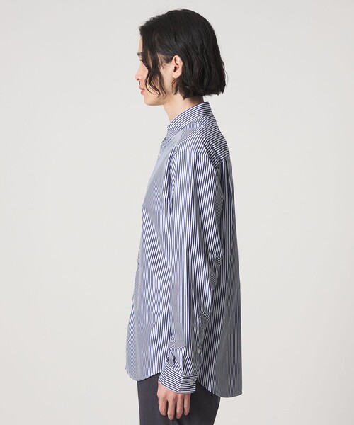 A DAY IN THE LIFE UNITED ARROWS(アデイインザライフユナイテッドアローズ)の「ブルーパターン ドレープ リラックスシャツ<A DAY IN THE LIFE>(シャツ/ブラウス・メンズ・その他1/その他2/コバルトブルー・M/L)」の16枚目の写真