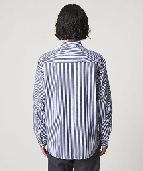 A DAY IN THE LIFE UNITED ARROWS(アデイインザライフユナイテッドアローズ)の「ブルーパターン ドレープ リラックスシャツ<A DAY IN THE LIFE>(シャツ/ブラウス・メンズ・その他1/その他2/コバルトブルー・M/L)」の17枚目の写真