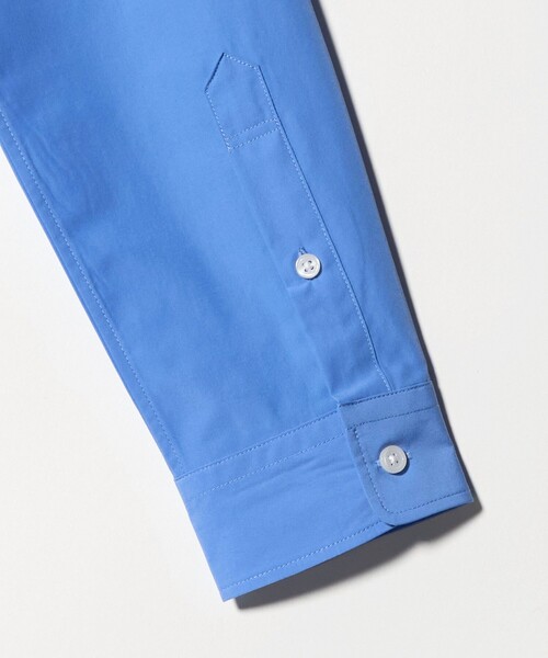 A DAY IN THE LIFE UNITED ARROWS(アデイインザライフユナイテッドアローズ)の「ブルーパターン ドレープ リラックスシャツ<A DAY IN THE LIFE>(シャツ/ブラウス・メンズ・その他1/その他2/コバルトブルー・M/L)」の20枚目の写真