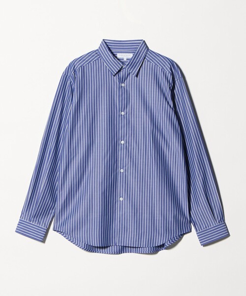 A DAY IN THE LIFE UNITED ARROWS(アデイインザライフユナイテッドアローズ)の「ブルーパターン ドレープ リラックスシャツ<A DAY IN THE LIFE>(シャツ/ブラウス・メンズ・その他1/その他2/コバルトブルー・M/L)」の4枚目の写真