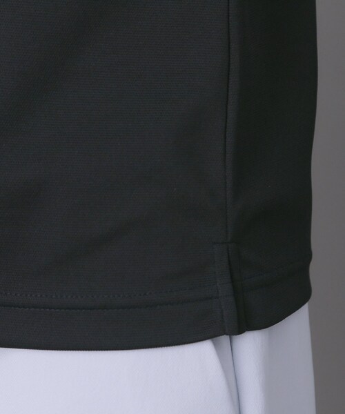 adabat(アダバット)の「【ADABAT NAVY】吸水速乾/UVカット カノコクレリック半袖ポロシャツ(ポロシャツ・レディース・ブラック/ホワイト・38/40/42)」の20枚目の写真