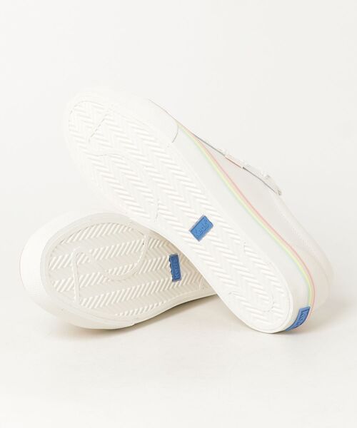 Keds（ケッズ）の「Keds ケッズ ジャンプ キック レザー フォクシング ストライプ オフホワイト（スニーカー・レディース・オフホワイト・24.0cm/25.0cm/22.5cm/23.0cm/23.5cm/24.5cm）」の9枚目の写真