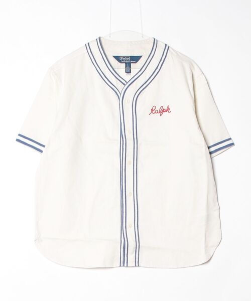クラシック フィット ベースボール シャツ（その他トップス）｜POLO