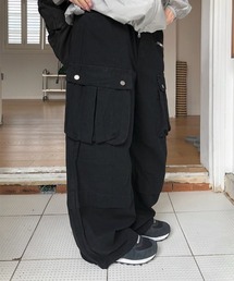 anyonemore（エニワンモア）の「ビッグカーゴポケットバルーンワイドパンツ（その他パンツ）」