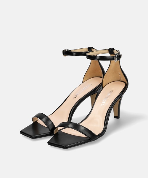 MAMIAN(マミアン)の「シンプル ストラップ サンダル (7.0cmヒール)(サンダル・レディース・ホワイト/ライトオリーブ/シルバー/ミント/ベージュ/ブラック・LL/M/L/S)」の20枚目の写真