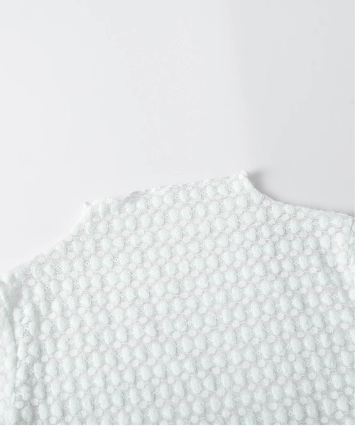 La-gemme（ラジェム）の「ストレッチレースカットソー（Tシャツ/カットソー・レディース・ブラック/ホワイト・フリー）」の16枚目の写真