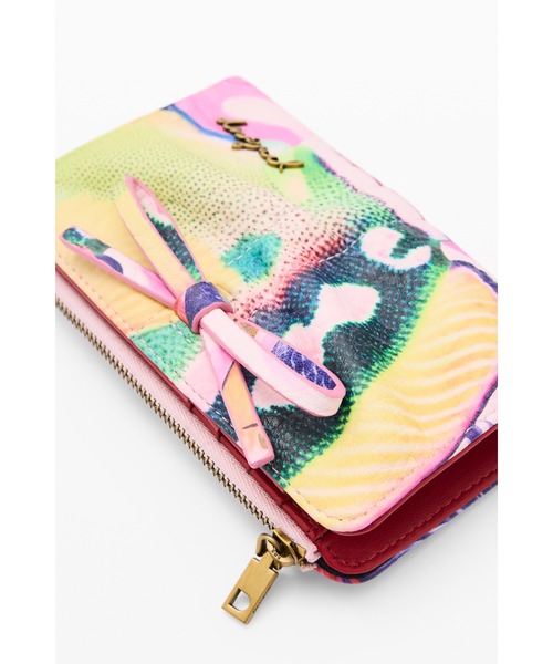 サイケデリックプリントフラップ財布（財布）｜Desigual（デシグアル