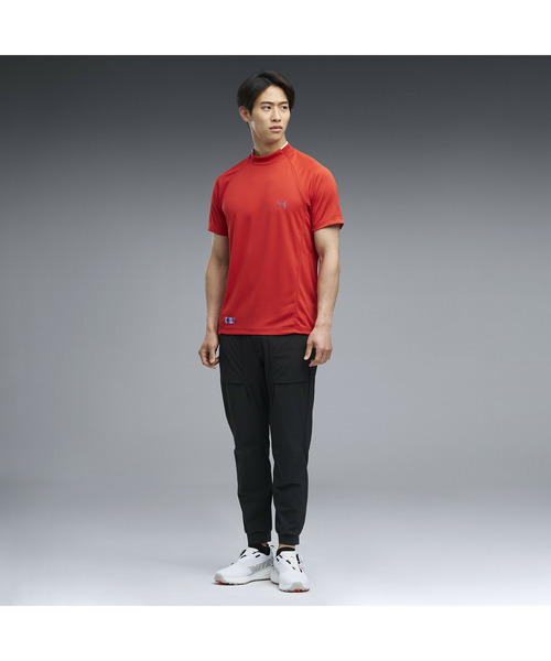 PUMA(プーマ)の「PUMA プーマ メンズ ゴルフシャドウキャット ジク モックネック 半袖 シャ(Tシャツ/カットソー・メンズ・ホワイト系その他/グリーン系その他2/ブルー系その他・MEDIUM/LARGE/X-LARGE/SMALL/XX-LARGE)」の17枚目の写真