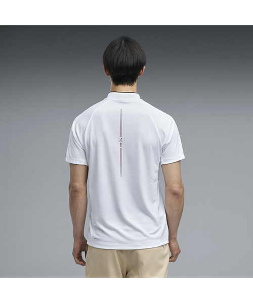 PUMA(プーマ)の「PUMA プーマ メンズ ゴルフシャドウキャット ジク モックネック 半袖 シャ(Tシャツ/カットソー・メンズ・ホワイト系その他/グリーン系その他2/ブルー系その他・MEDIUM/LARGE/X-LARGE/SMALL/XX-LARGE)」の9枚目の写真
