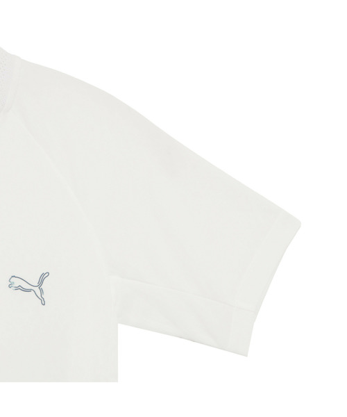 PUMA(プーマ)の「PUMA プーマ メンズ ゴルフシャドウキャット ジク モックネック 半袖 シャ(Tシャツ/カットソー・メンズ・ホワイト系その他/グリーン系その他2/ブルー系その他・MEDIUM/LARGE/X-LARGE/SMALL/XX-LARGE)」の13枚目の写真