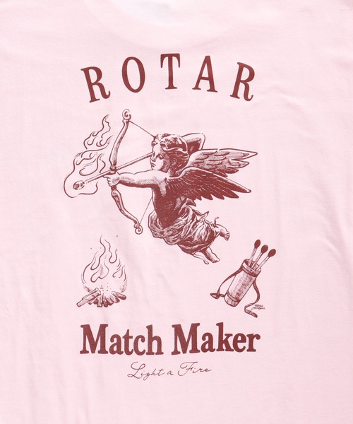 ROTAR(ローター)の「Match Maker Tee(Tシャツ/カットソー・メンズ・ホワイト/ブラック/イエロー系その他/ベビーピンク・SMALL/MEDIUM/LARGE/X-LARGE)」の13枚目の写真