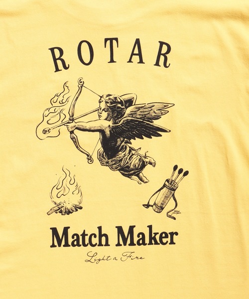 ROTAR(ローター)の「Match Maker Tee(Tシャツ/カットソー・メンズ・ホワイト/ブラック/イエロー系その他/ベビーピンク・SMALL/MEDIUM/LARGE/X-LARGE)」の17枚目の写真