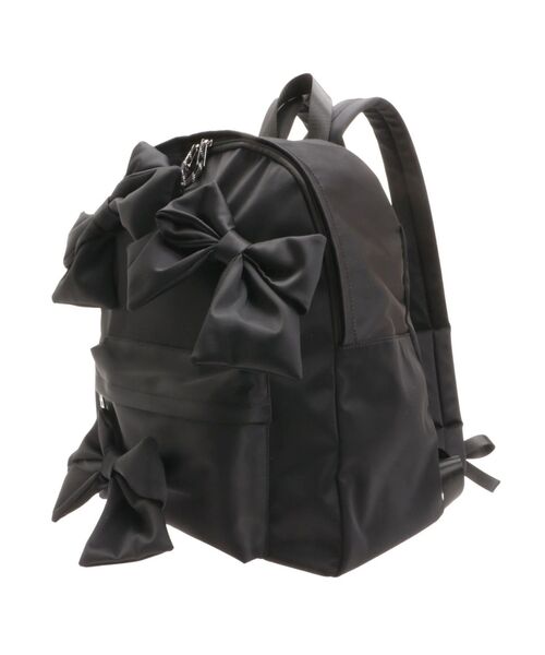 merry jenny（メリージェニー）の「リボンデコラティブリュック（バックパック/リュック・レディース・ブラック・FREE）」の8枚目の写真